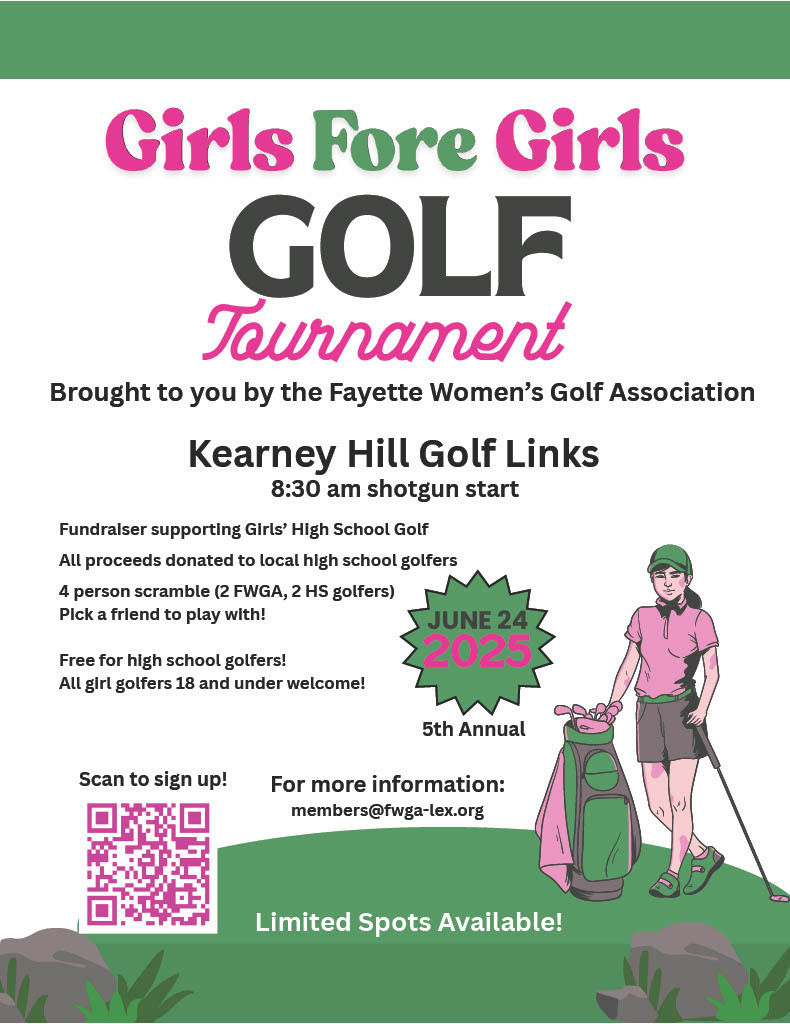 Fayette Women's Golf AssociationLexington KY. We are located in